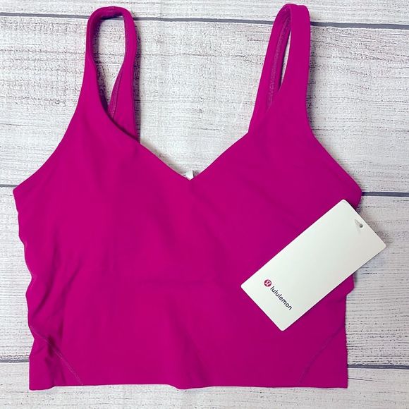 lululemon athletica Tops - Lululemon Align Tank Ripened Raspberry  Pink Size 10 NWT